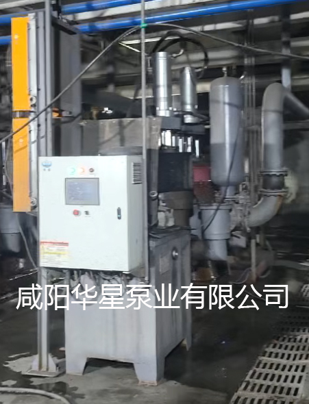 新疆洗煤廠使用YBH500柱塞泥漿泵現場