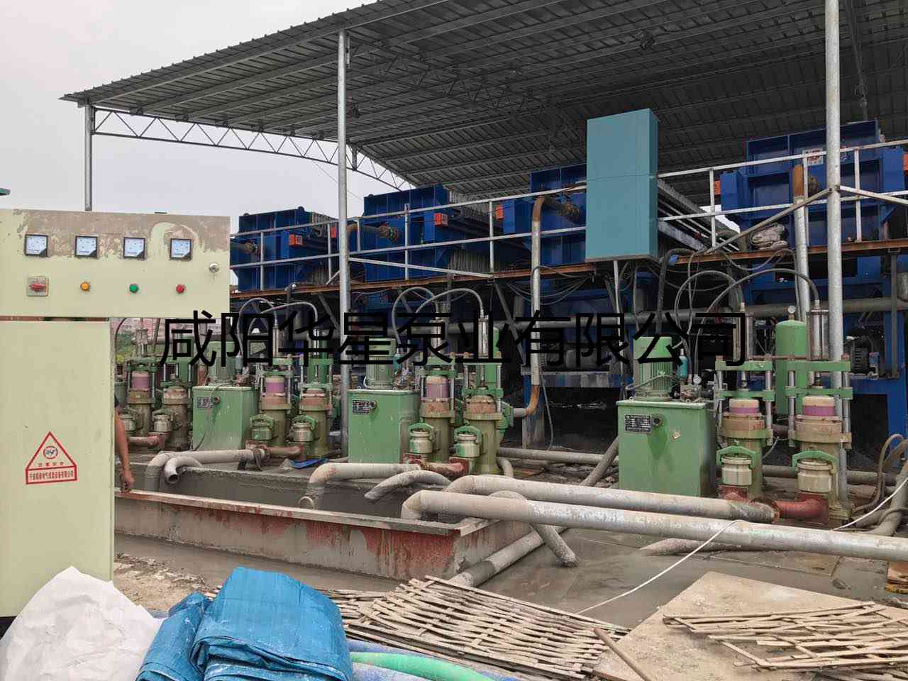 華星YBH300-40節能陶瓷柱塞泵打樁污泥使用現場--第二個現場-03 華星YBH300-40節能陶瓷柱塞泵打樁污泥使用現場--第二個現場-03